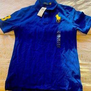 Big horse polo shirt